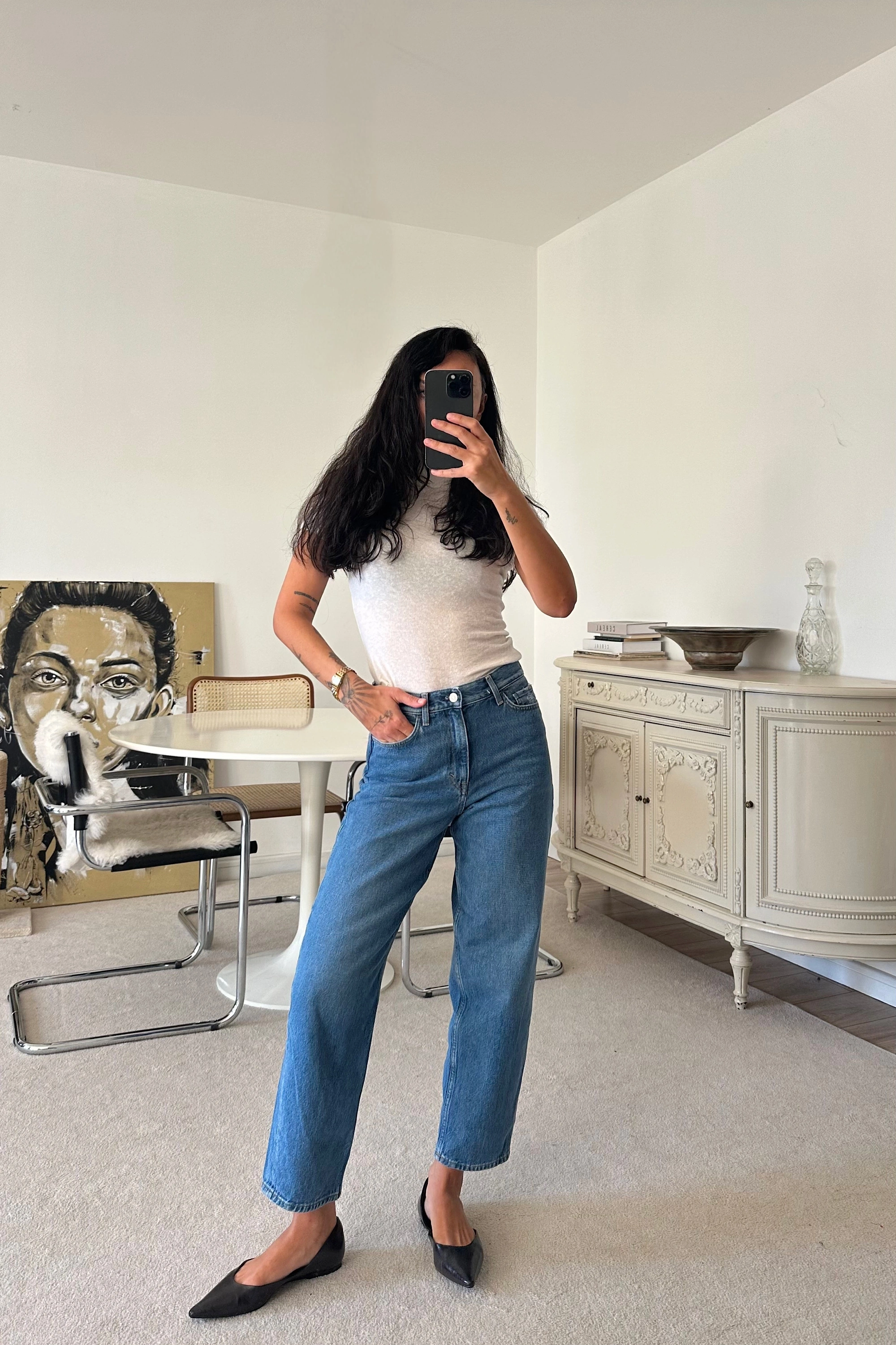 Barrel Fit Jean