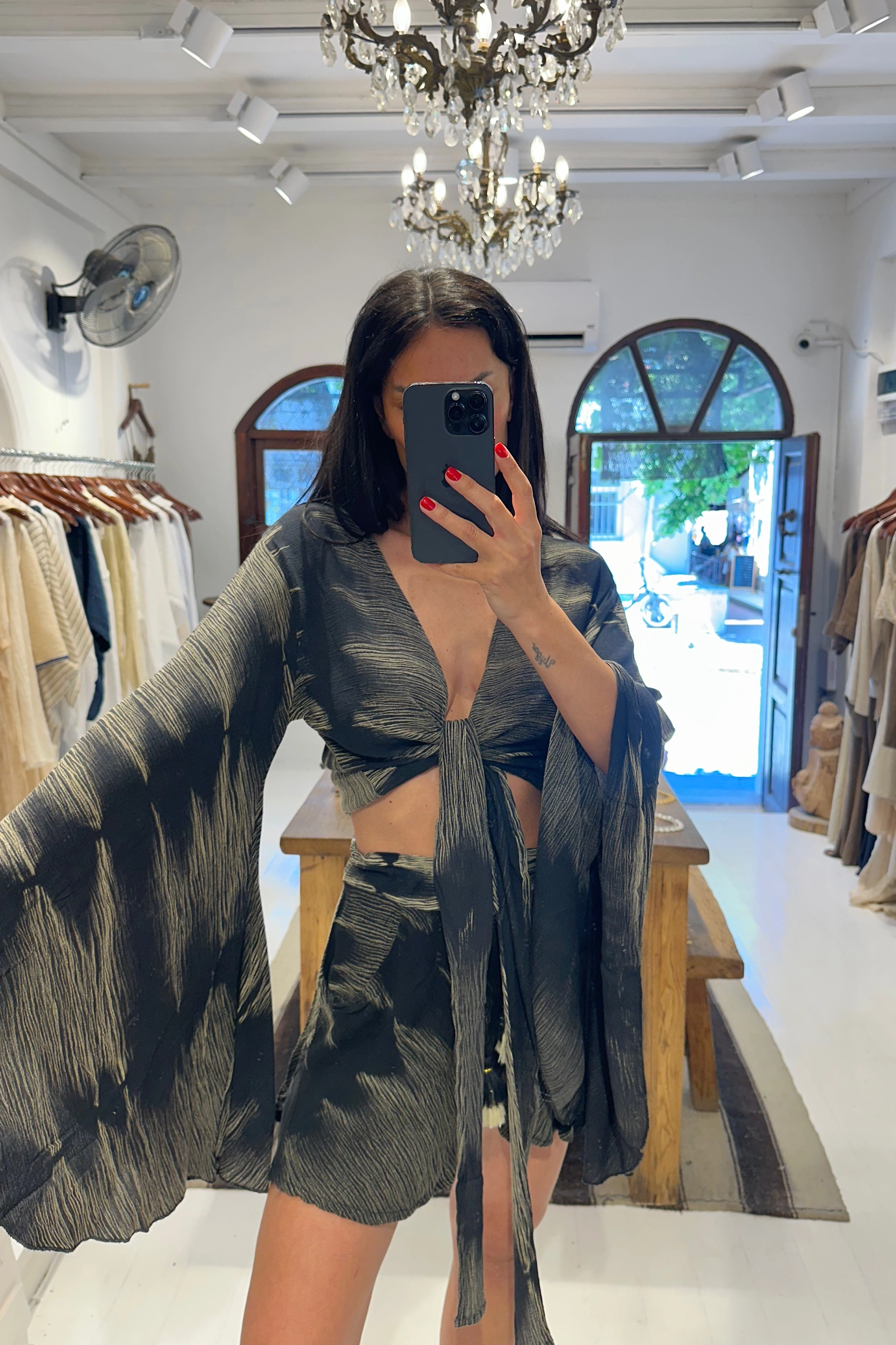 Batik Siyah Set