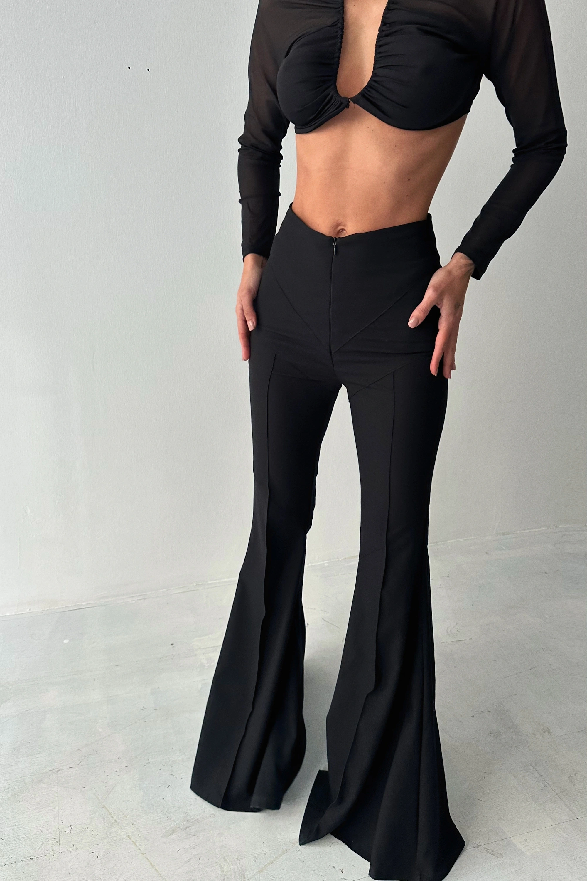 Studio No: 1 İspanyol Paça Pantolon