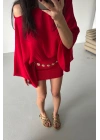 Kırmızı Mini Elbise