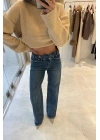 Asimetrik Straight Jean