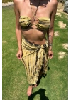 İpek Kumaş Bikini Set