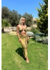 İpek Kumaş Bikini Set