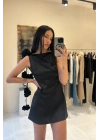 Mariam Mini Elbise - Siyah