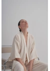 Pamuk Kimono-KREM