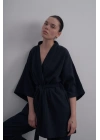 Pamuk Kimono-SİYAH