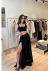 Şortlu Etek Siyah