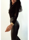 BACKLEES BODYSUİT SİYAH - SİYAH