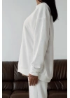 Ellie Beyaz Sweatshirt