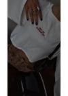 Nakışlı Slogan T-Shirt