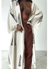PİRAMİT KAFTAN - BEJ