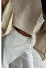 Zarf Pantolon - BEYAZ