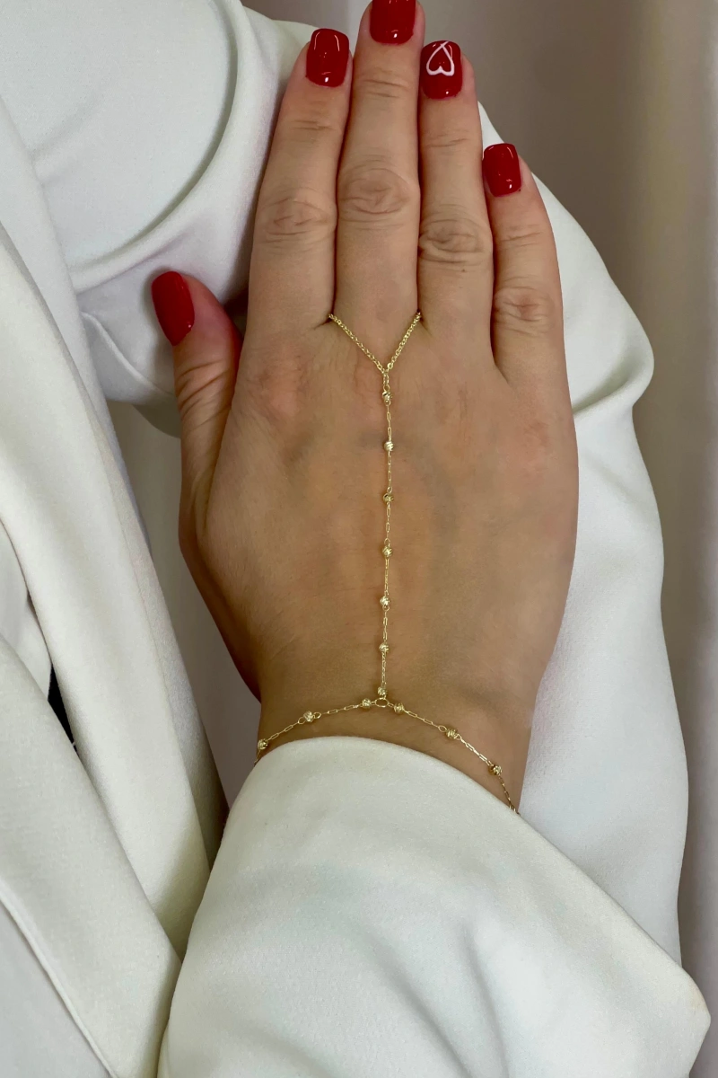 Düz Zincir Dorika Gold Altın Kaplama Şahmeran