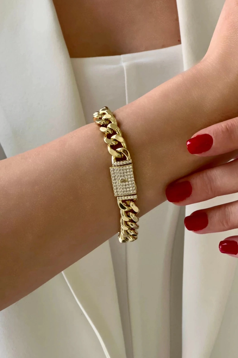 Taş Detay Gurmet Model Kolye ve Bileklik Set