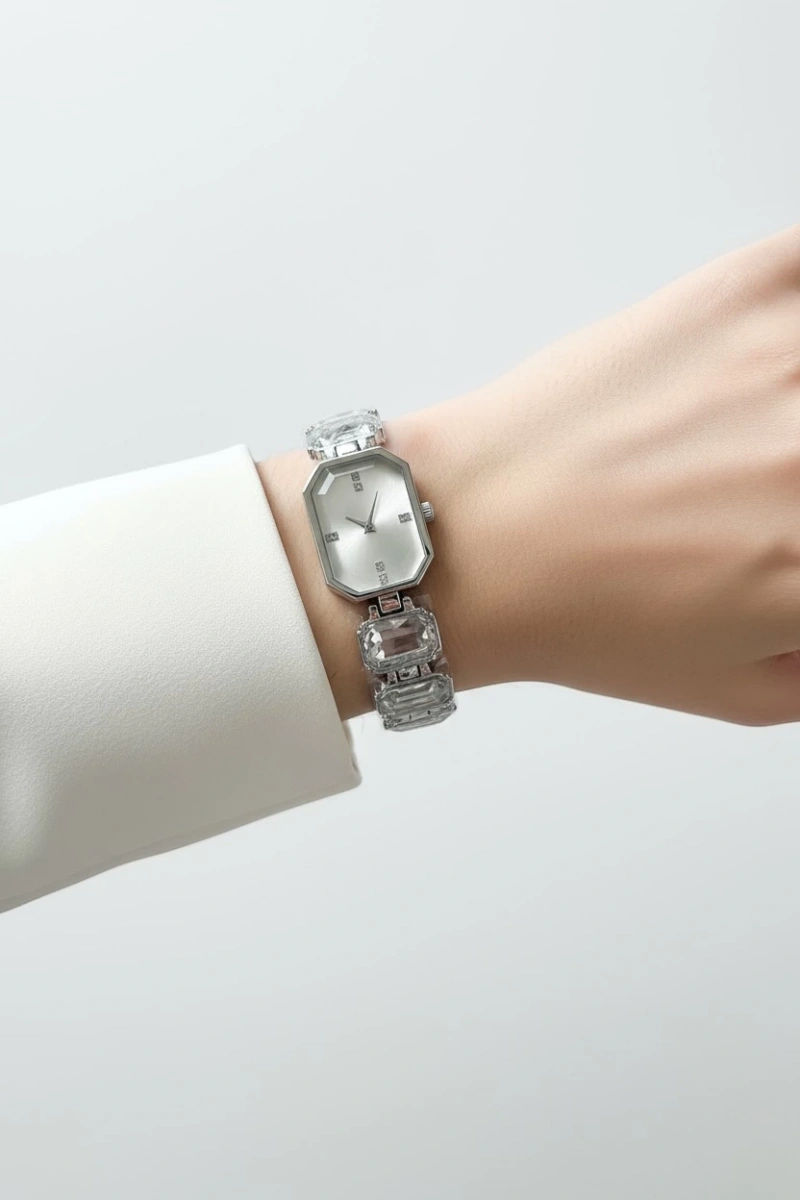 Zeus Model Silver İçi Silver Kadın Kol Saati