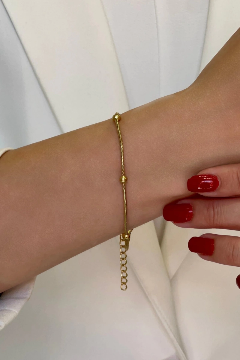 Dorika Model Çelik Bileklik