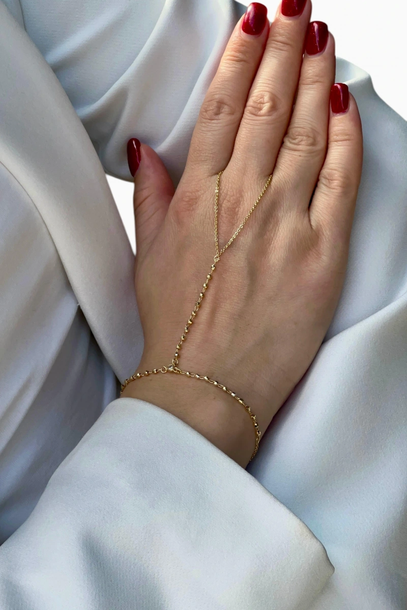 Dorika Model  Gold Altın Kaplama Şahmeran