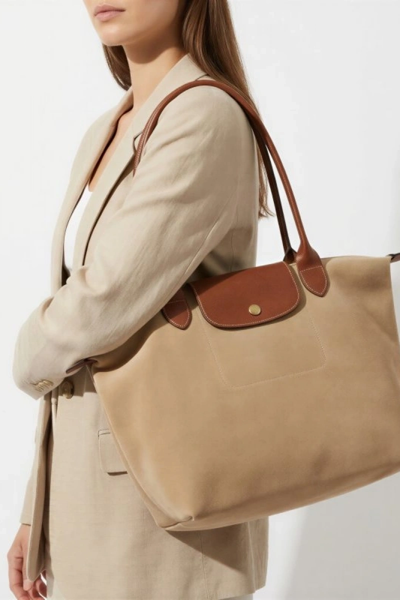 New York Model Bej Renk Kadın Kol Çantası