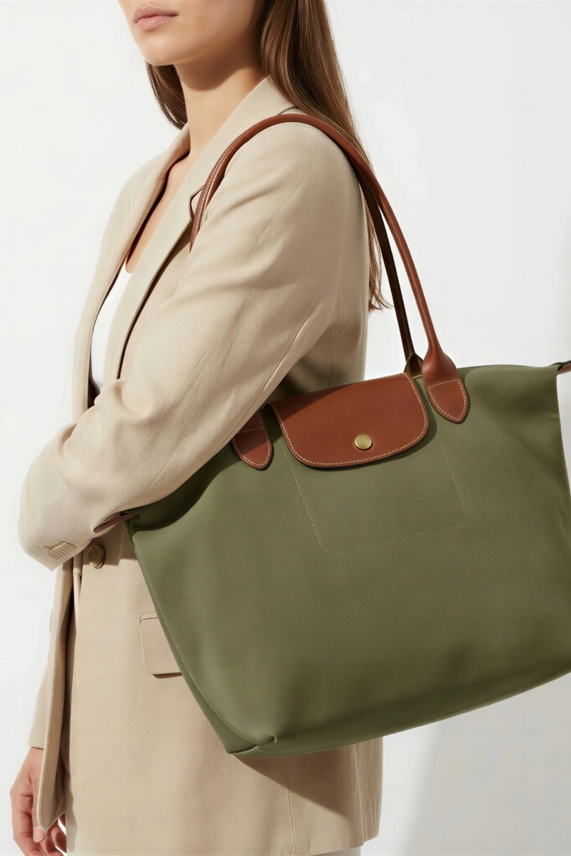 New York Model Haki Renk Kadın Kol Çantası