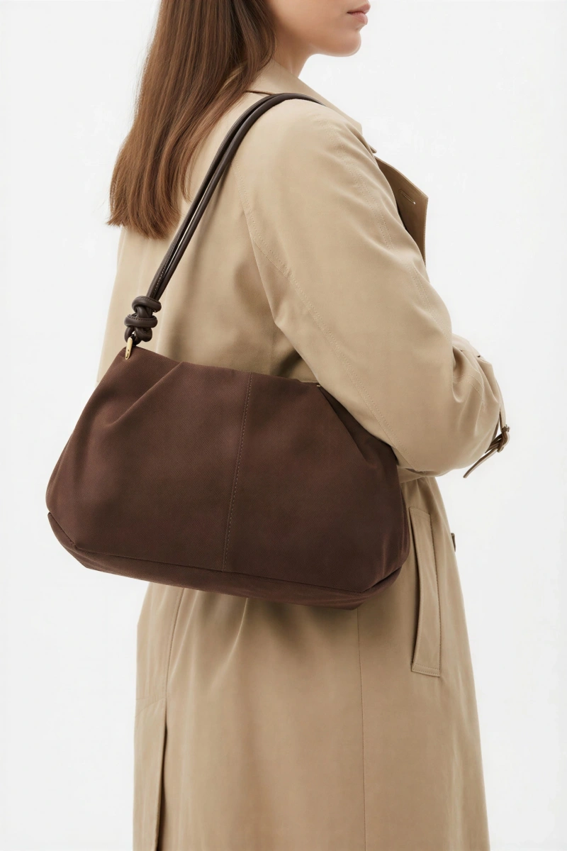 Oslo Model Kahve Renk Kadın Kol Çantası