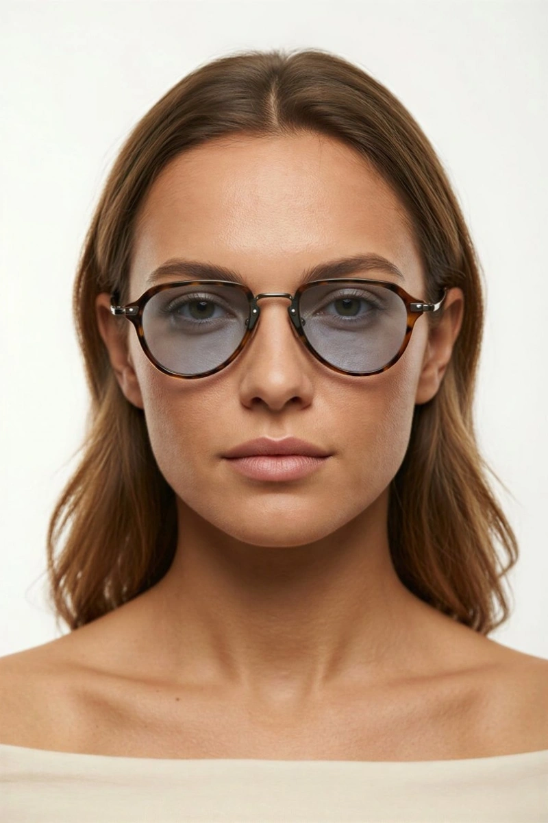 Damla Model Yarı Saydam Kadın Güneş Gözlüğü