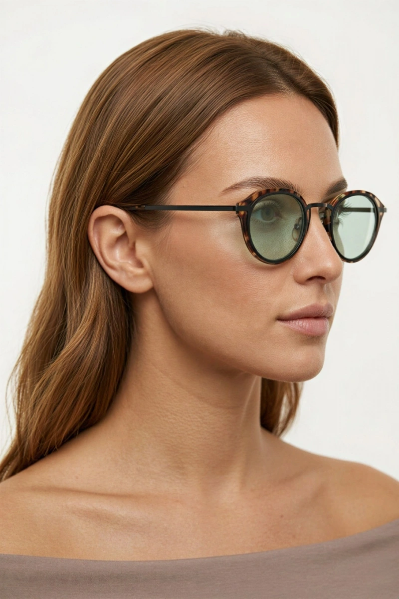 Yuvarlak Model Kadın Güneş Gözlüğü