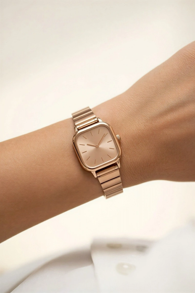 Rodeo Model Rose İçi Rose Detay Kadın Kol Saati