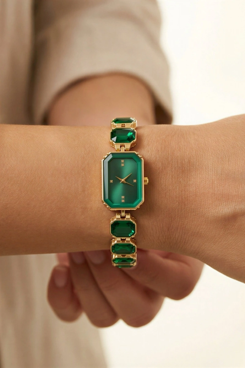 Zeus Model Haki İçi Haki Kadın Kol Saati