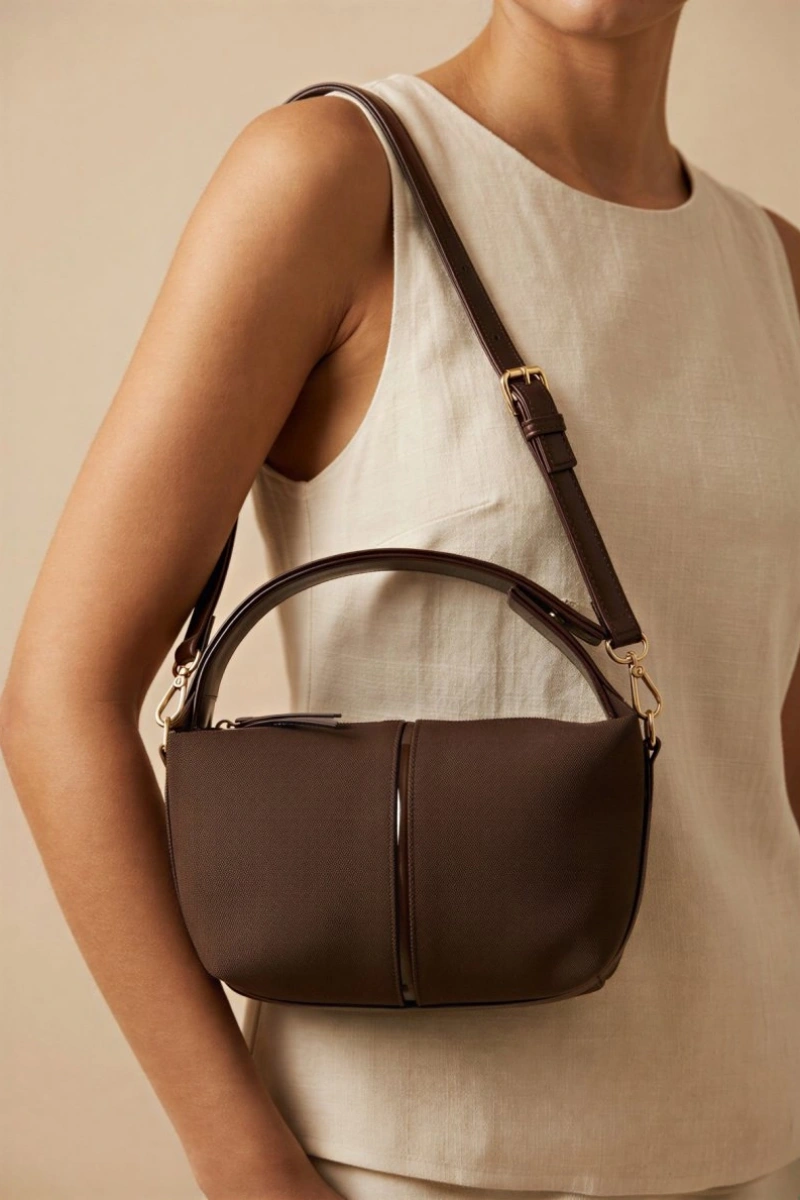 Delhi Model Kahve Renk Kadın Kol Çantası