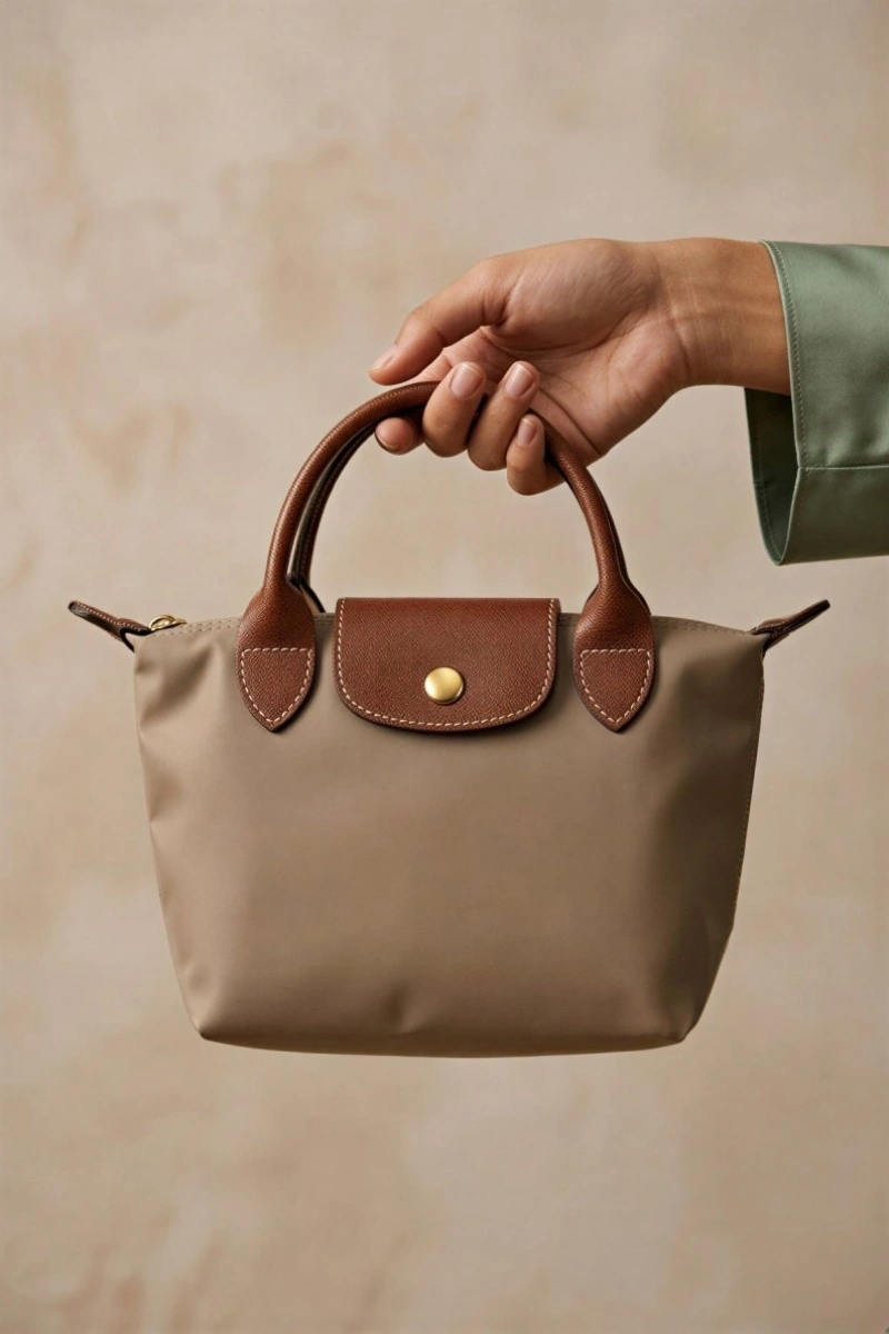 New York Model Vizon Renk Kadın El Çantası