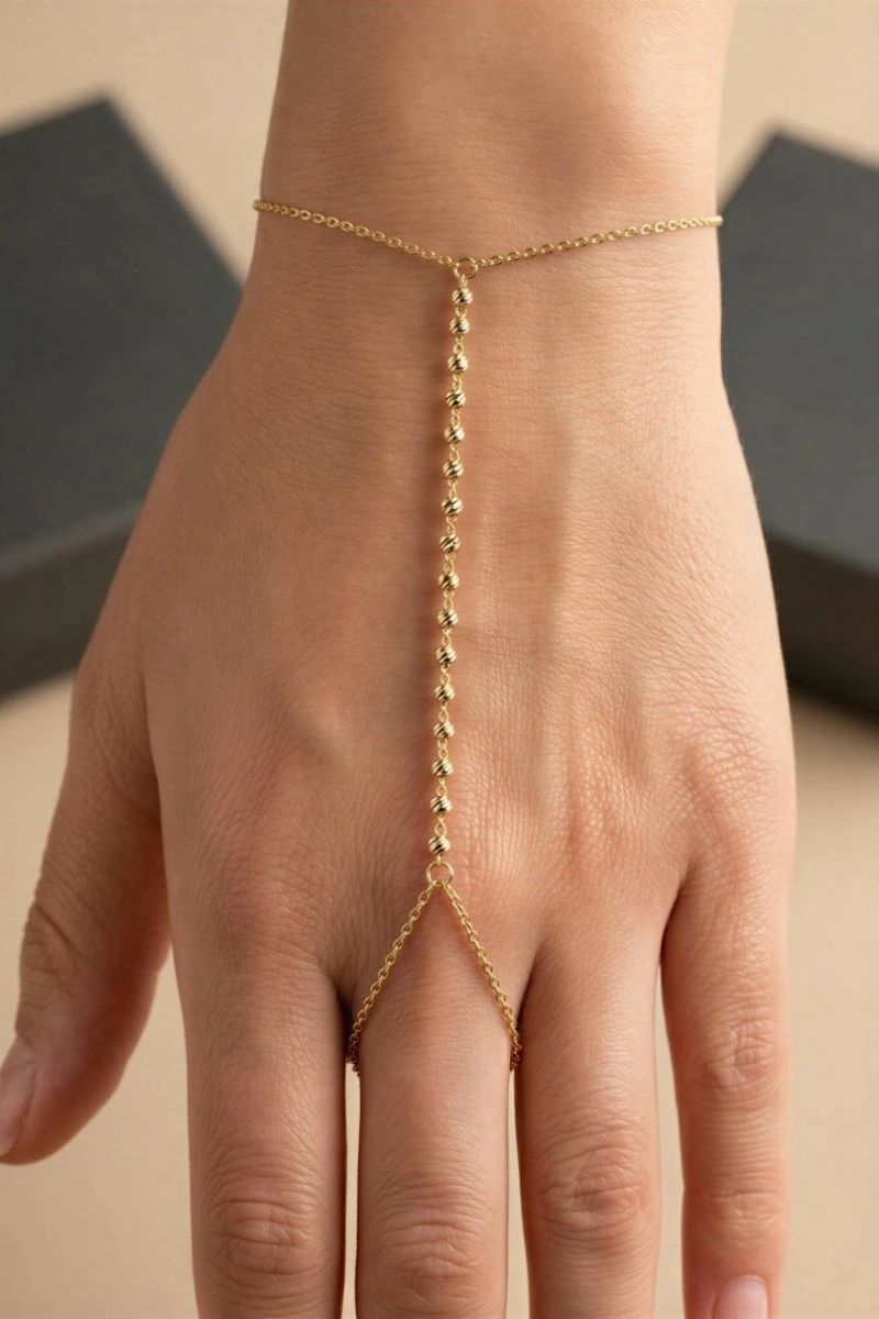 Dorika Model Gold Altın Kaplama Şahmeran