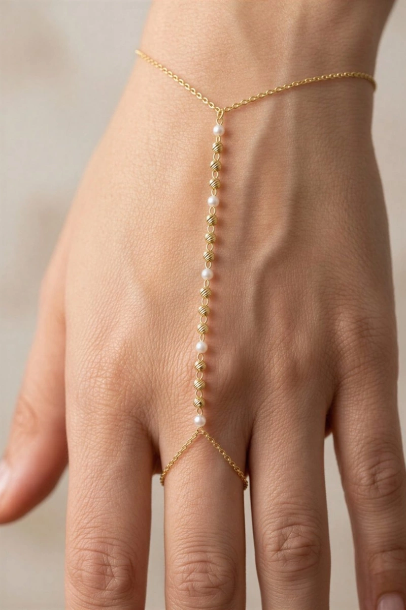 İnci Model Gold Altın Kaplama Şahmeran