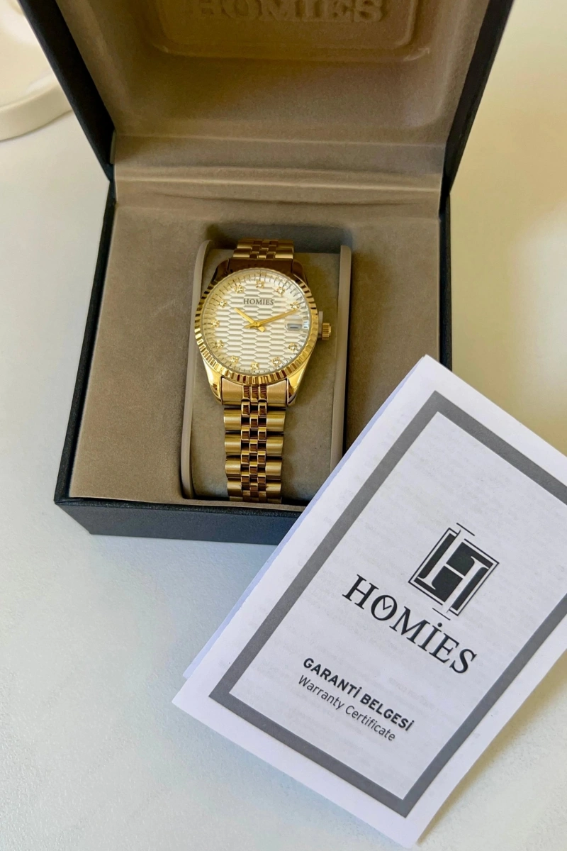 Homies HM23257S01-1 Çelik Kordon Kadın Kol Saati