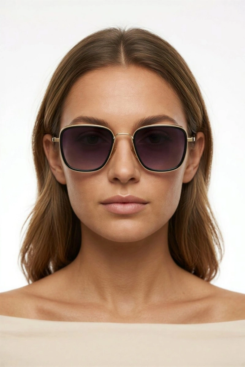 Gold Kenar Kadın Güneş Gözlüğü