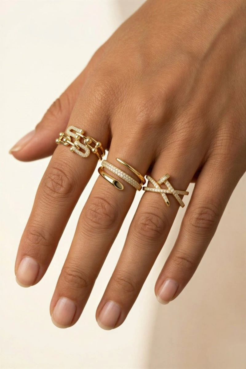 Nal Model Yüzük Kombin