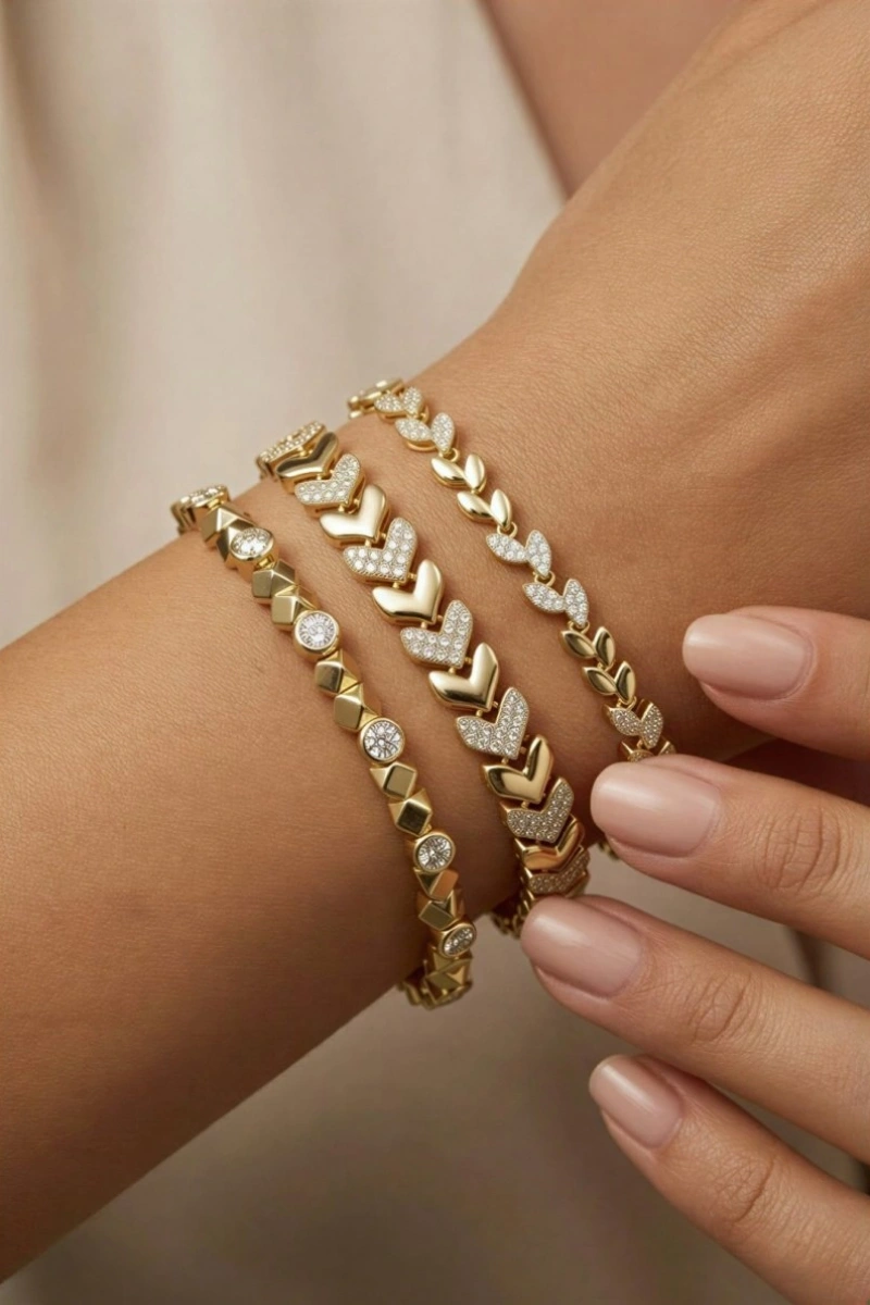 Sıralı Kalp Model Kombin