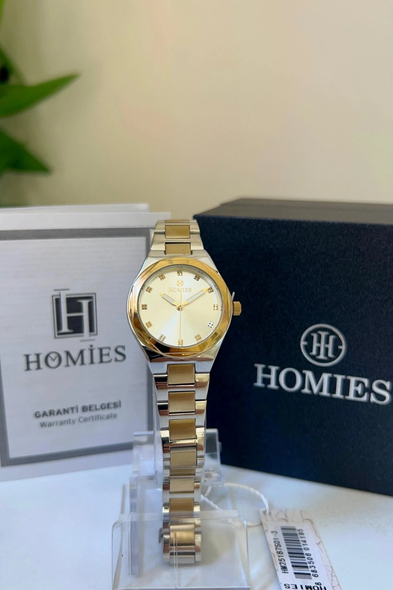 Homies HM25187S01-1 Çelik Kordon Kadın Kol Saati