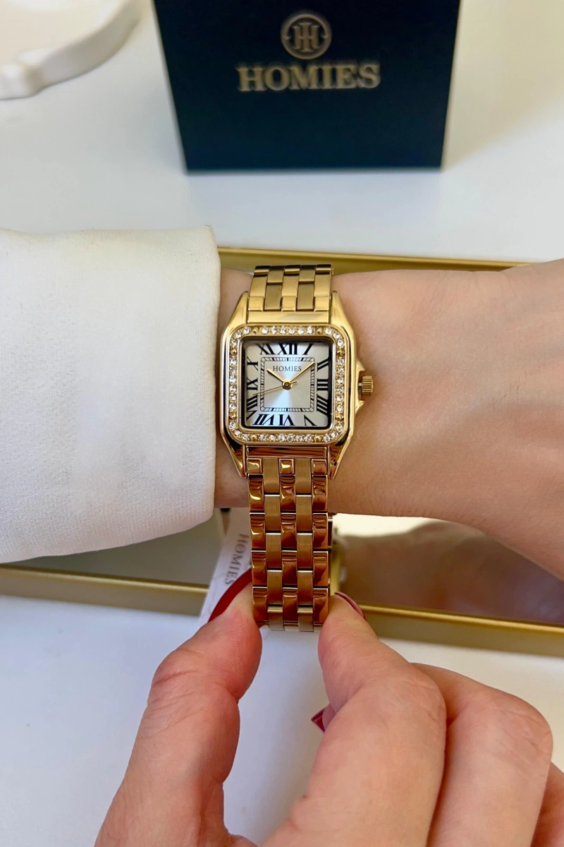 C. Model Homies HM19390S04-1 Çelik Kordon Kadın Kol Saati