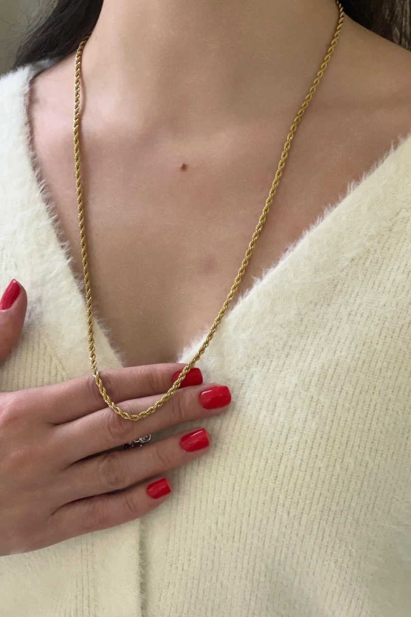 Uzun Burgu Kolye -Kasa Önü-