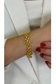 Top Detay Kuyum Model Gold Altın Kaplama Bileklik