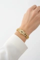 Alora Model Gold Altın Kaplama Gurmet Bileklik