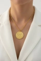 5li Reşat Model Gold Altın Kaplama Kolye