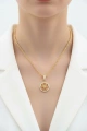 Venus Model Gold Altın Kaplama Kolye