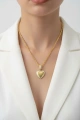 Hera Model Gold Altın Kaplama Kolye