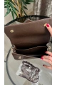 Paris Model Acı Kahve Deri Kol Çantası