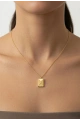 Friends Çelik Altın Kaplama Kolye
