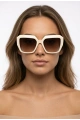 Krem Kadın Güneş Gözlüğü