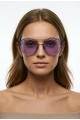 Mor Cam Kadın Güneş Gözlüğü
