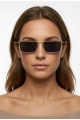 Dikdörtgen Gold Kadın Güneş Gözlüğü