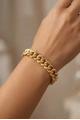 Sim Model Samanyolu Model Gold Altın Kaplama Kuyumcu Bileklik